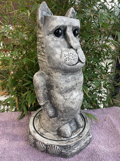 Katnip Island Statuary Tiki Cat