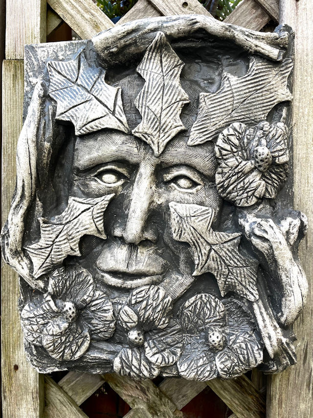 Katnip Island Green Man Wall Plaque