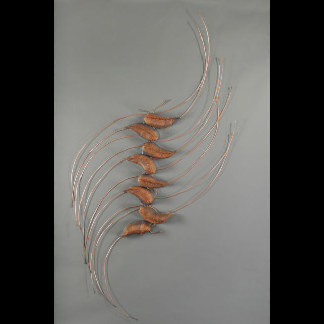 Wall Sculpture Barley Wave