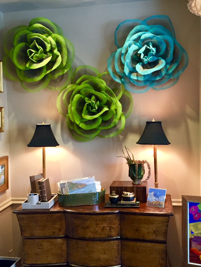 Wall Sculpture Roses