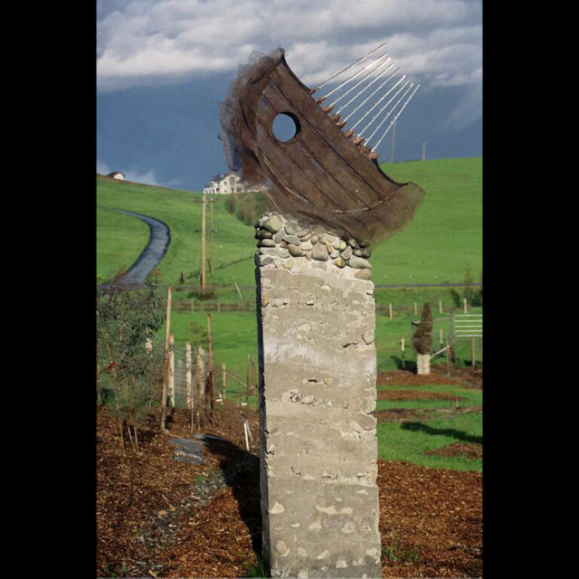 Outdoor Sculpture from Spirit Marker Series Piece No. 2