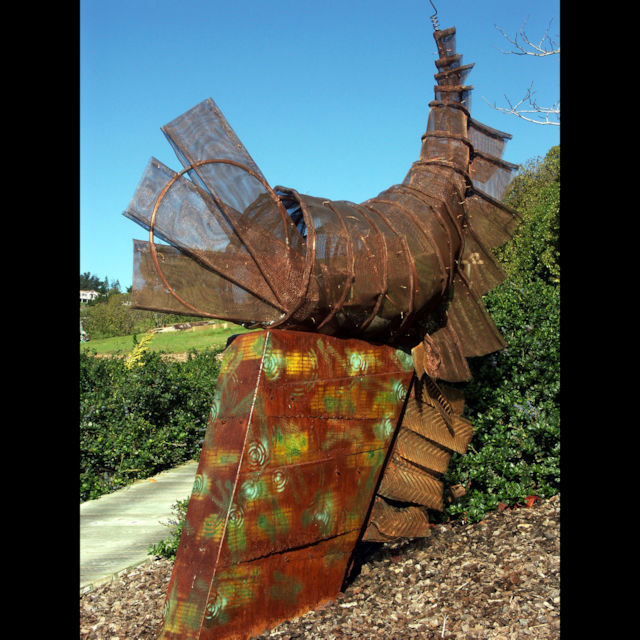 Outdoor Sculpture from Spirit Marker Series Piece No. 14